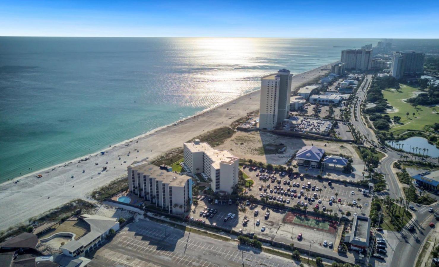 Seas The Day - Top Of The Gulf 320 - Beach Front Resort - Free Beach Chair Service Панама-Сіті-Біч Екстер'єр фото
