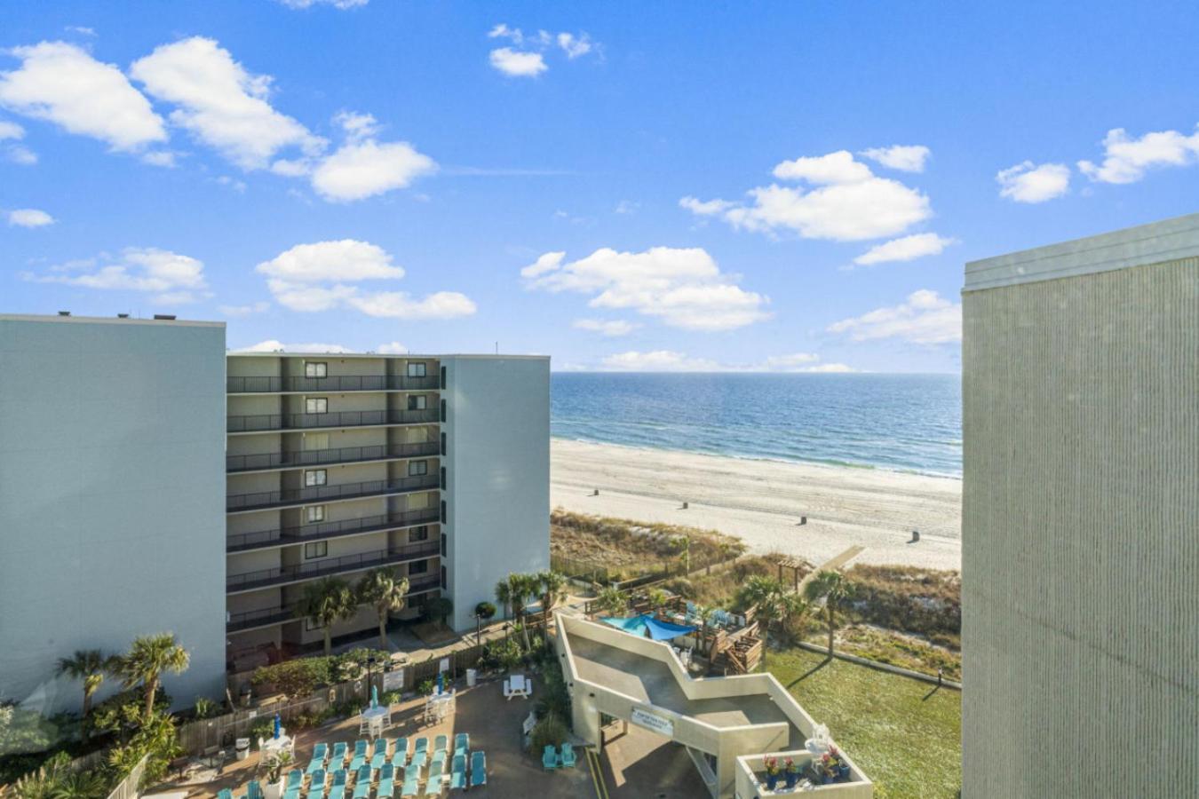 Seas The Day - Top Of The Gulf 320 - Beach Front Resort - Free Beach Chair Service Панама-Сіті-Біч Екстер'єр фото